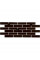 Термопанель Good House с керамической плиткой CERRAD Brown Т113-08 ППС, 1025×455 мм, 0,47 м²