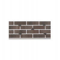 Термопанель Good House с керамической плиткой Березакерамика BRICK STONE Коричневый ТЭ111-67 ЭППС, 1028х525мм 0,54м2