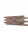 Термопанель Good House с керамической плиткой Березакерамика HOT - BROWN Т111-49 ППС, 1025х455мм 0,47м2