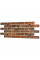 Термопанель Good House с керамической плиткой CERRAD Retro Brick Chili Т113-12 ППС, 1025х455мм 0,47м2