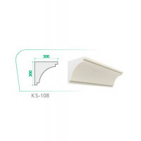 Карниз KS-108 (300x300x45x2000mm)